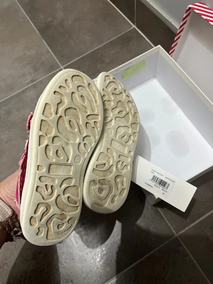 T 29 - baskets scratch rose paillettes billieblush - photo numéro 6