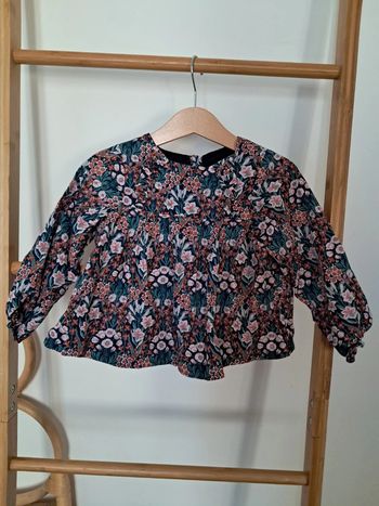 Blouse jacadi liberty primrose montain 36 mois parfait état
