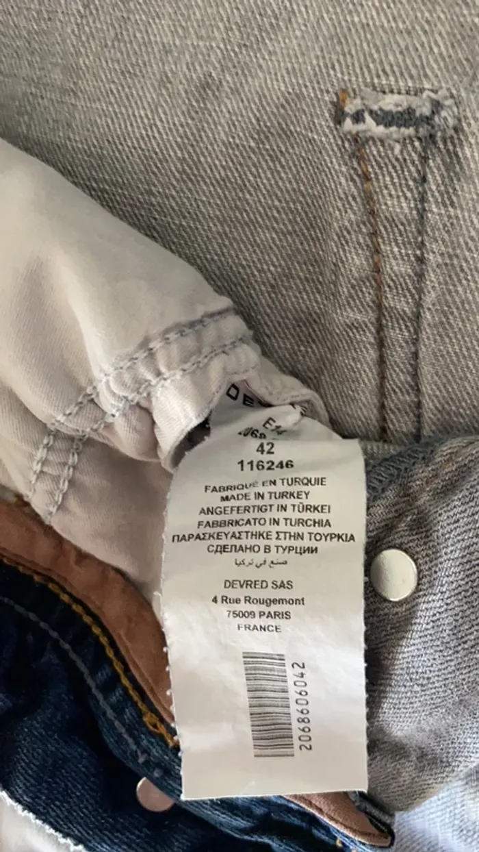 Taille 42 jeans homme - photo numéro 5