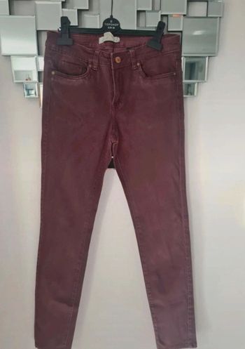 Jeans bordeaux H&M taille 38