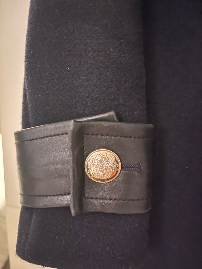 Manteau Claudie Pierlot col léopard - photo numéro 4