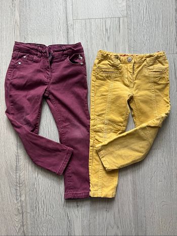 Lot 2 jeans fille Sergent Major – 2 ans / 92 cm