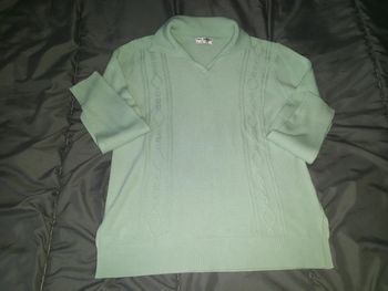 Pull vert menthe