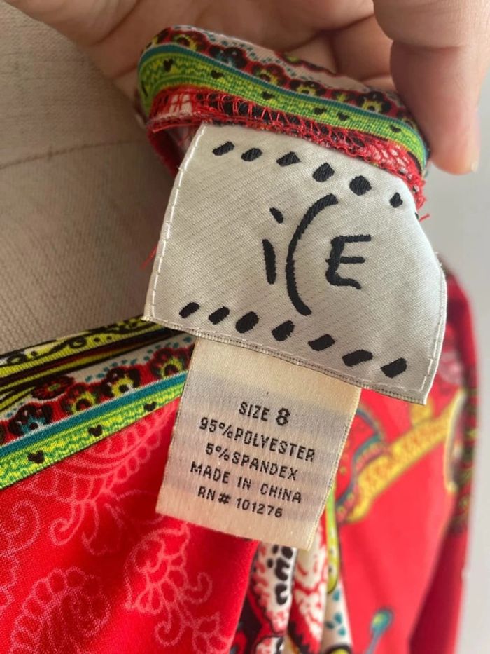 Robe à motif – ICE, taille 8 - photo numéro 6