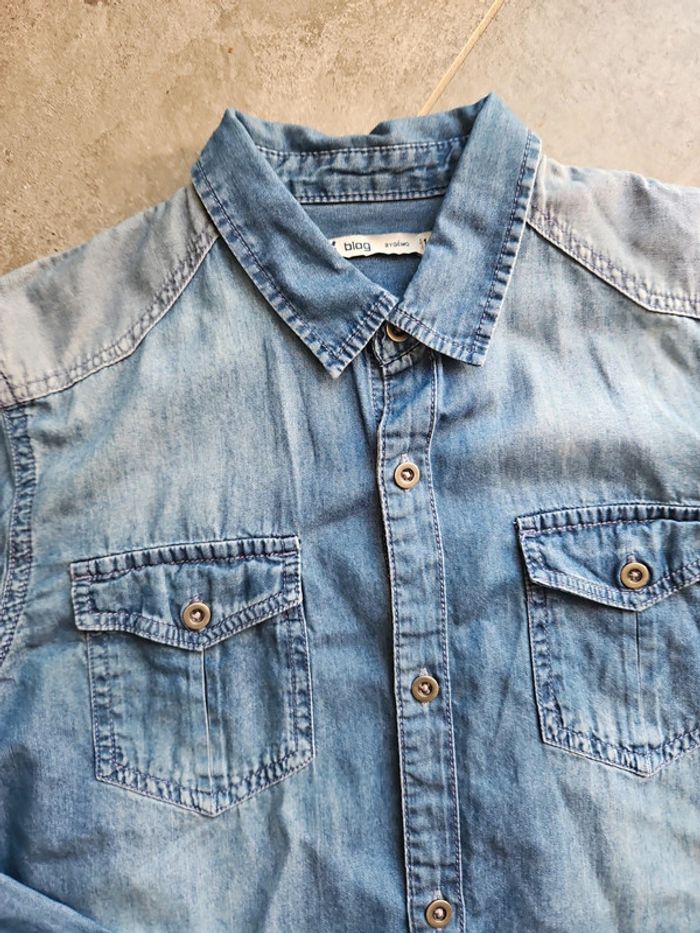 Chemise en jeans - photo numéro 4