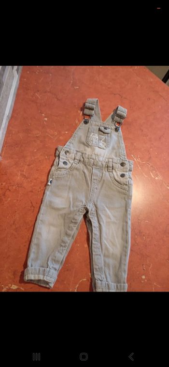 Salopette bébé taille 12 mois