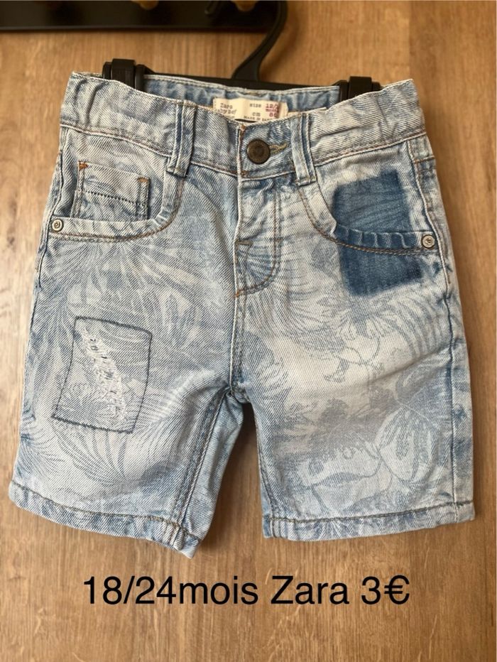 Short Zara 18/24 mois