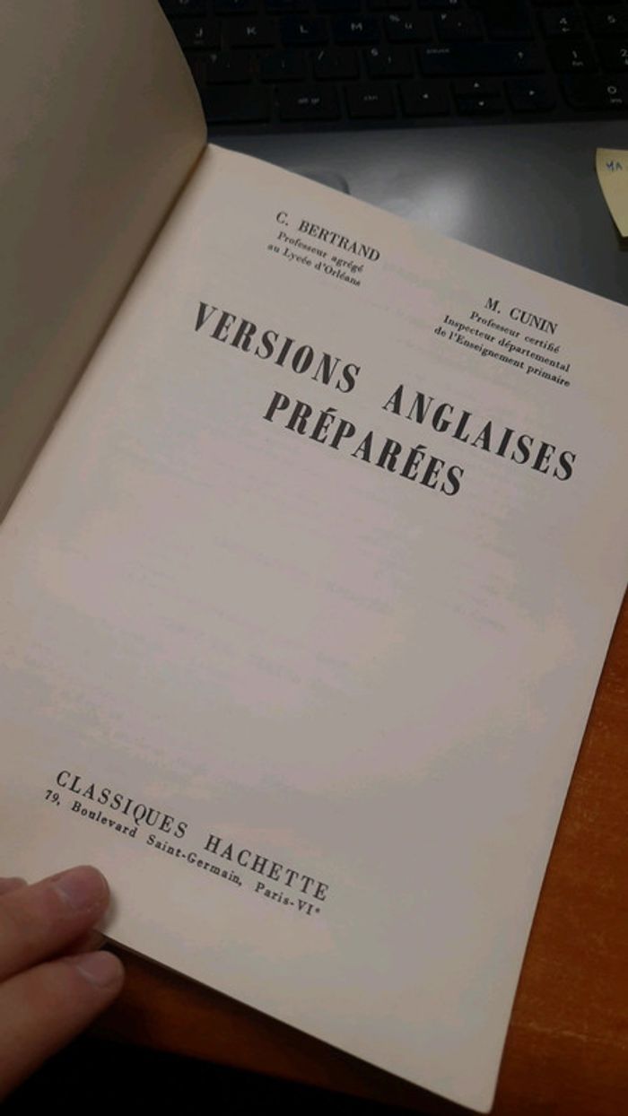 Livre version anglaises préparées - photo numéro 5