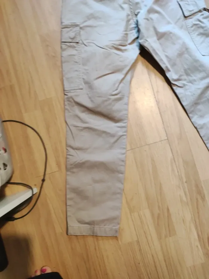 Pantalon cargo Celio beige - photo numéro 12