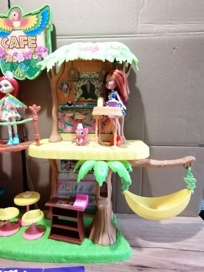 Maison de poupée Enchantimals - Le café de la jungle - photo numéro 4