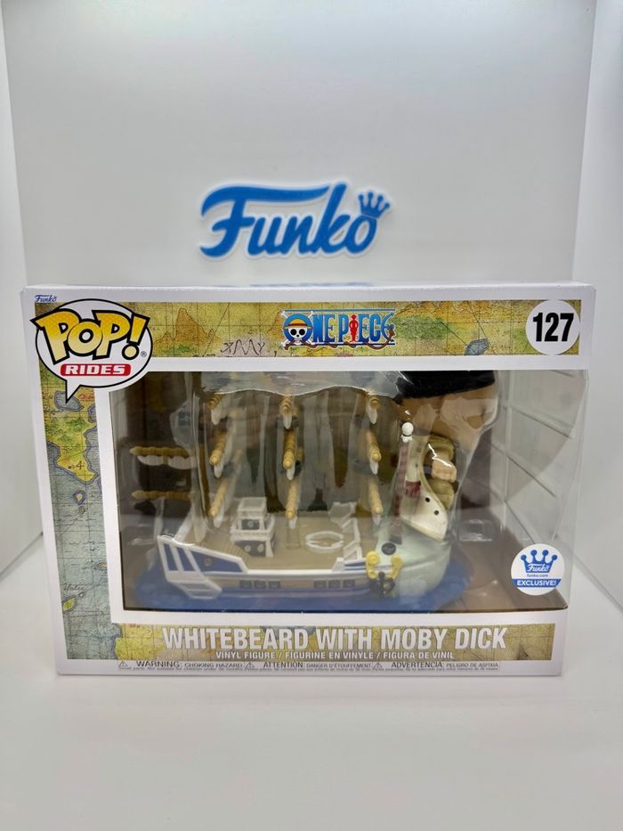 Funko Pop One Whitebeard With Moby Dick 127 Funko Exclusive - photo numéro 1