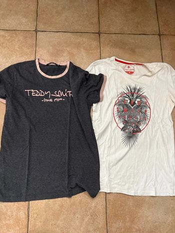 Lot de 2 tee shirts Teddy Smith taille M