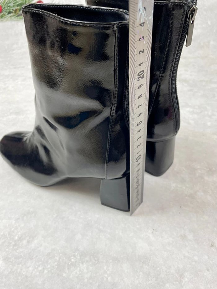 Bottines noires à talon neuves 41 - photo numéro 10