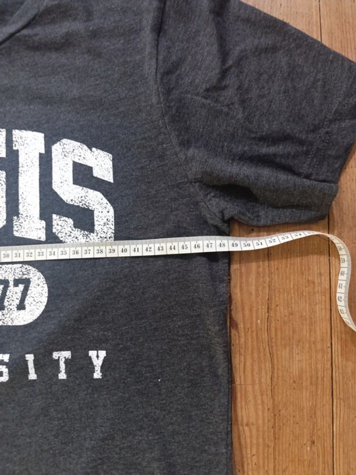 T-shirt manches courtes Regis university gris foncé Taille M - photo numéro 6