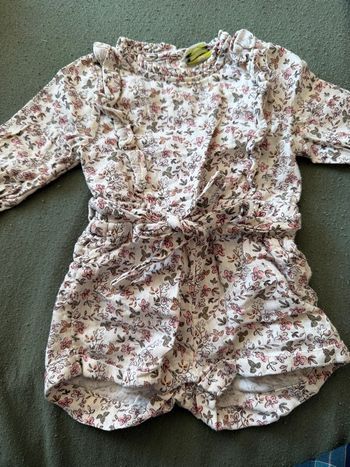 Combi-short manches longues avec paillettes 