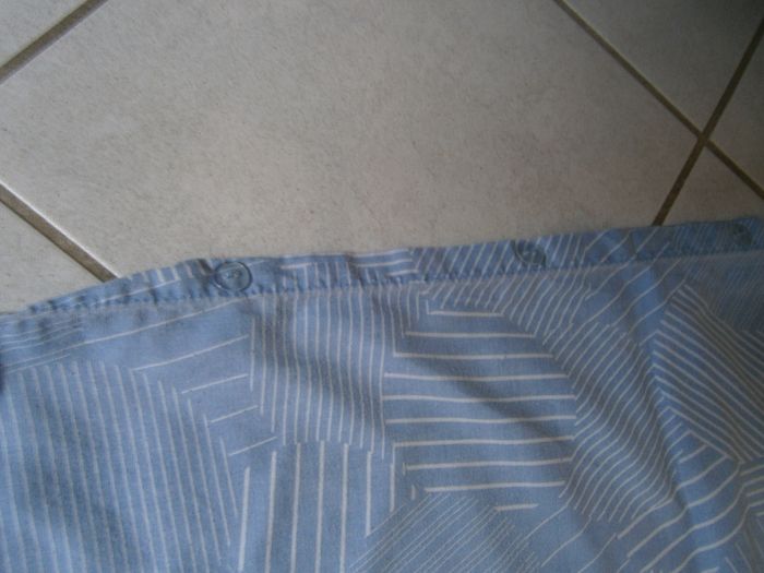 Parure de couette bleu ciel Lit 1 personne - photo numéro 5