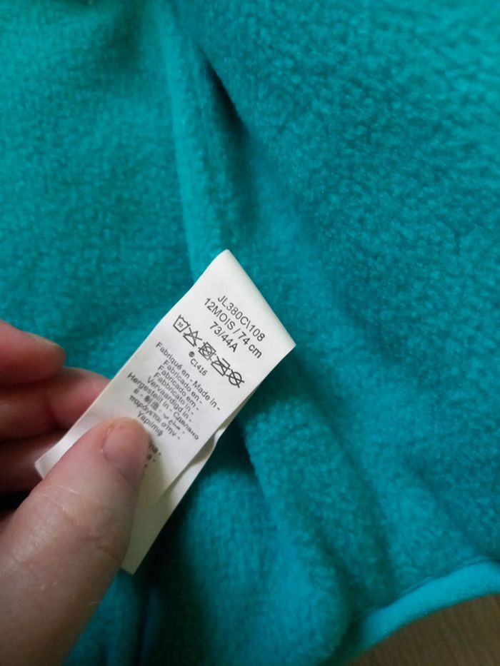 Manteau sans manches 12 mois - photo numéro 2