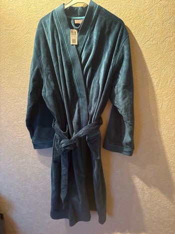 Peignoir carré blanc