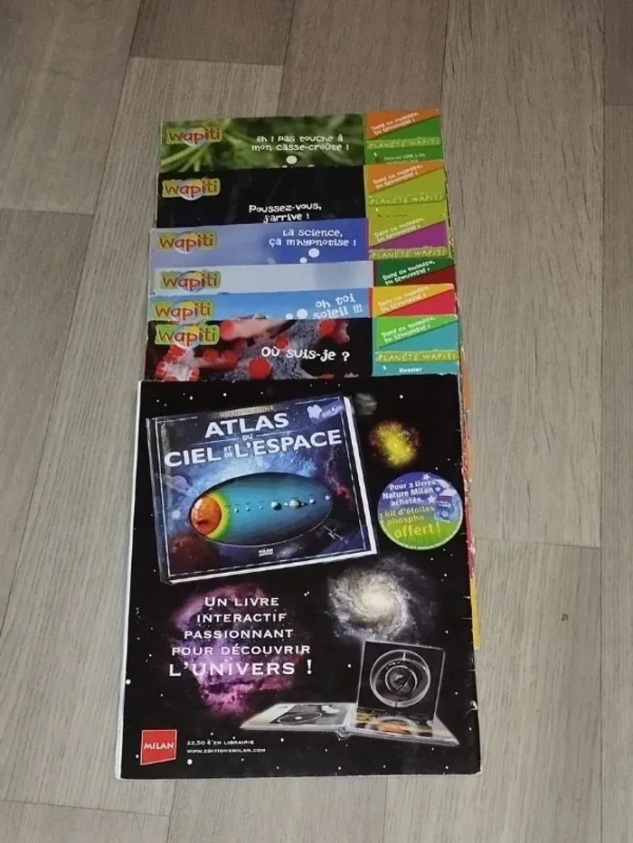 Lot de 7 magazines Wapiti année 2009-10 L026 - photo numéro 5