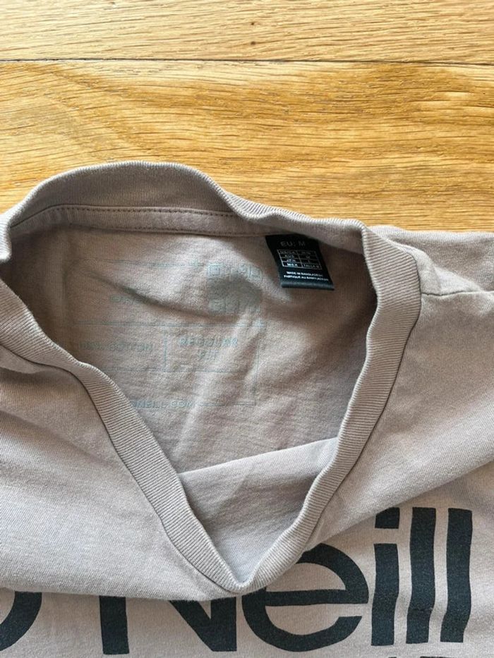 👕 T-shirt O'Neill taupe – Taille M – Très bon état - photo numéro 4