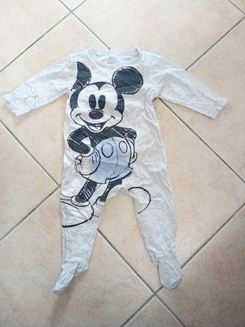 Pyjama léger mickey 12 mois