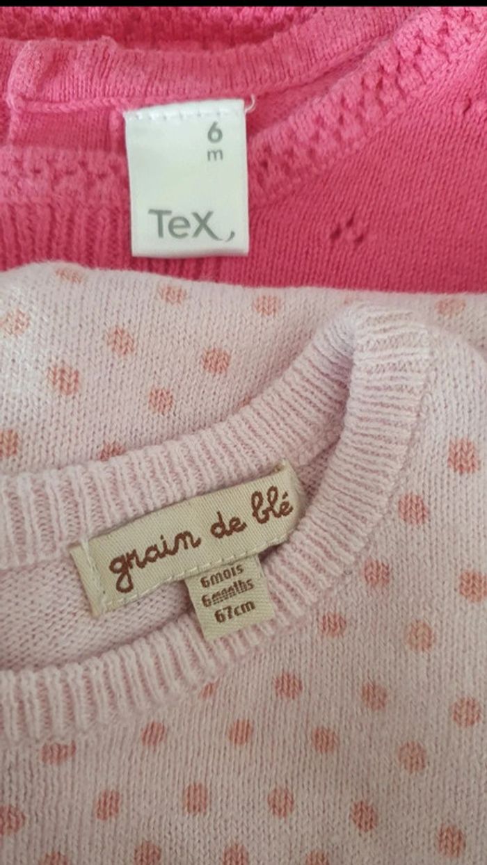 Lot de 2 robe/tunique 6 mois - photo numéro 4