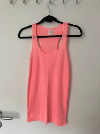 Débardeur rose fluo Zara taille M