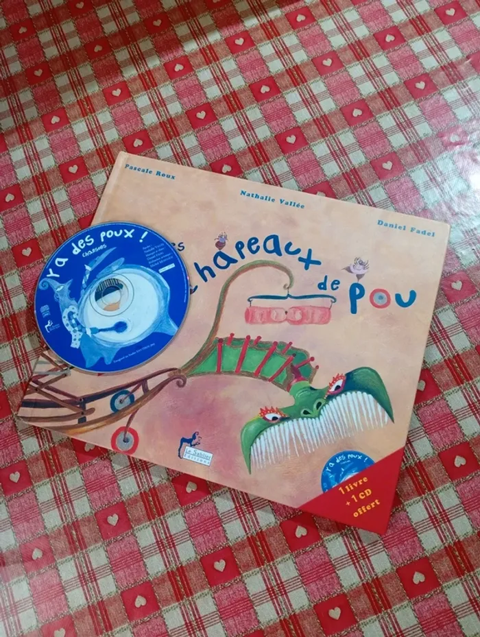 Livre+CD Sur les chapeaux de pou le sablier édition