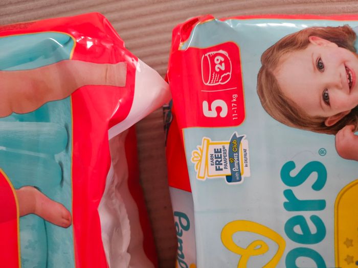 Lot de 3 packs de couches pampers premium protection pant taille 5 - photo numéro 3