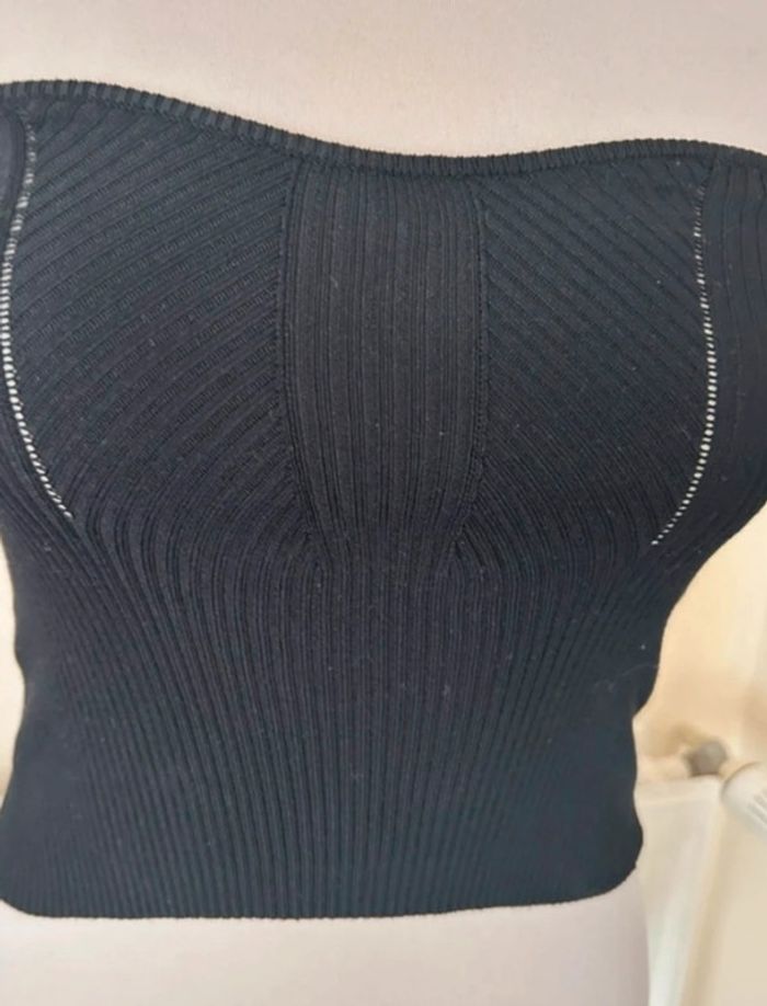 Top bustier, noir, Miss selfridge - photo numéro 3