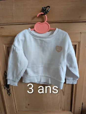 Pull sweat 3 ans