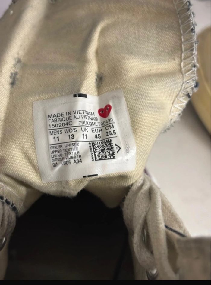 Converse All star comme des garçons - photo numéro 5