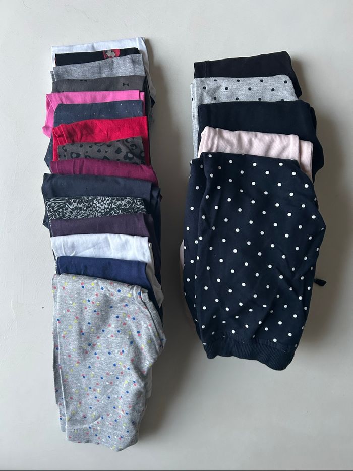 Lot Leggings et pantalons de jogging (31 pièces en tout) - photo numéro 3