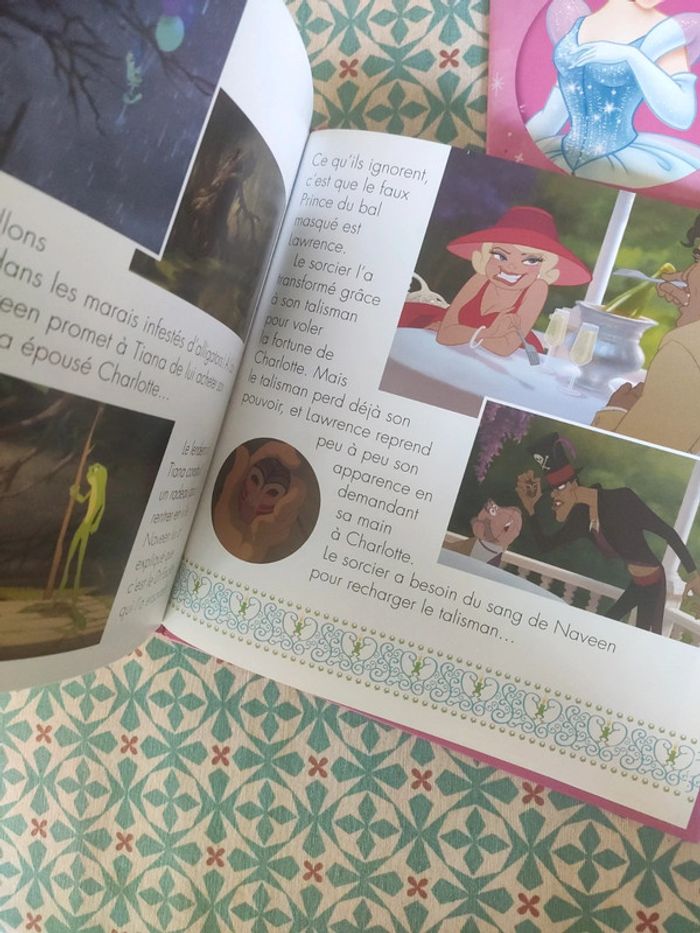 Disney Lot de livres Cendrillon, Raiponce, Tana - photo numéro 3