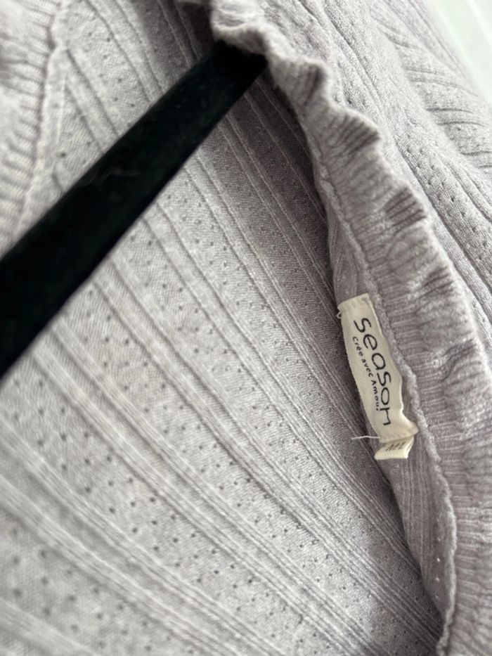Pull gris - photo numéro 6