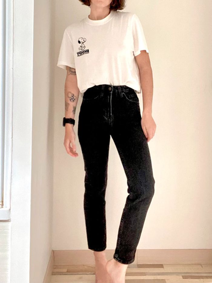 Jean Bershka noir - photo numéro 4