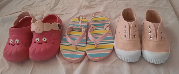 Lot chaussures été 22