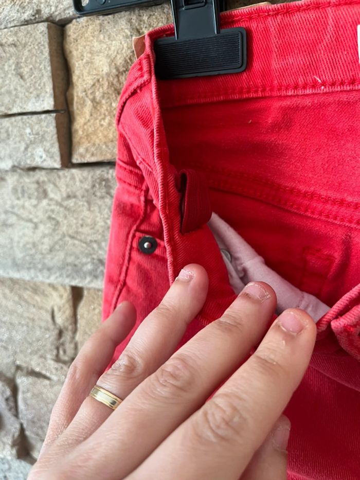Short rouge Levis 6 ans coupe 511 slim - photo numéro 4