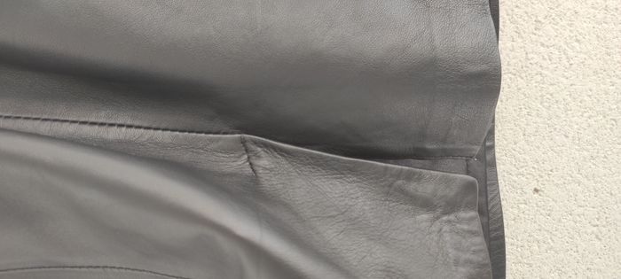 Robe trois trous coupe princesse Atelier R en cuir véritable - photo numéro 8