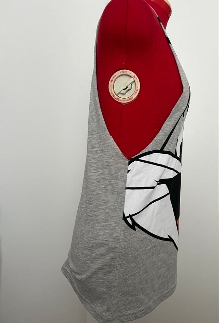 Débardeur sport gris Bugs Bunny Atmosphère - photo numéro 3