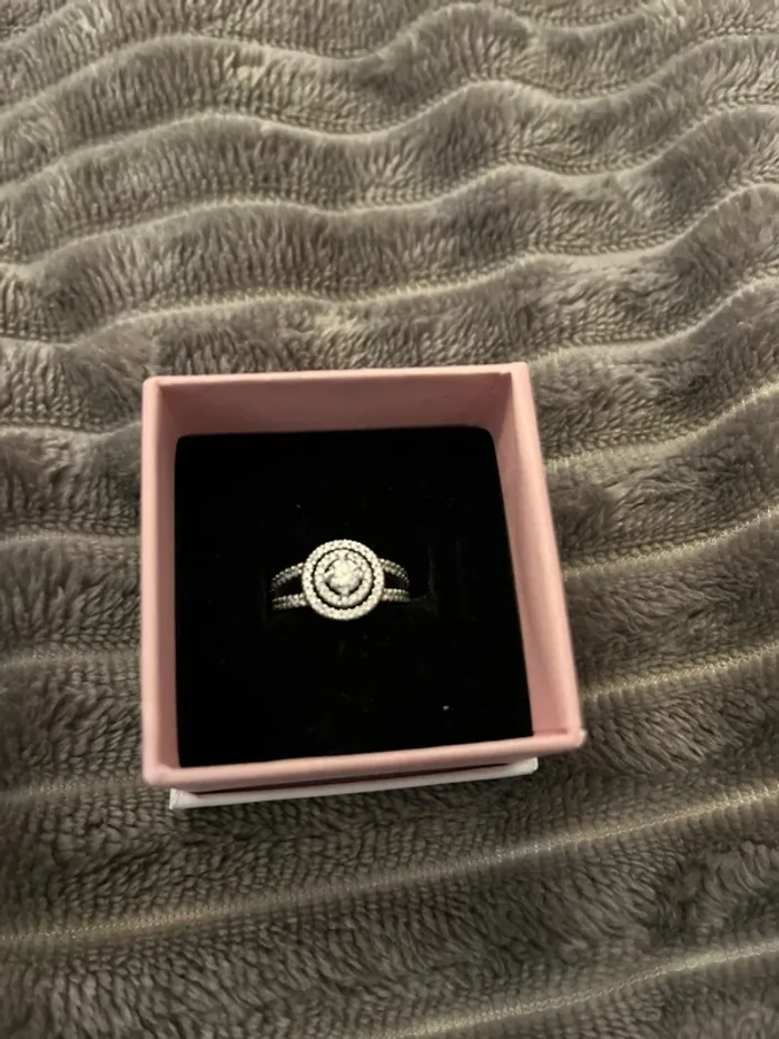 Bague halo double - photo numéro 4