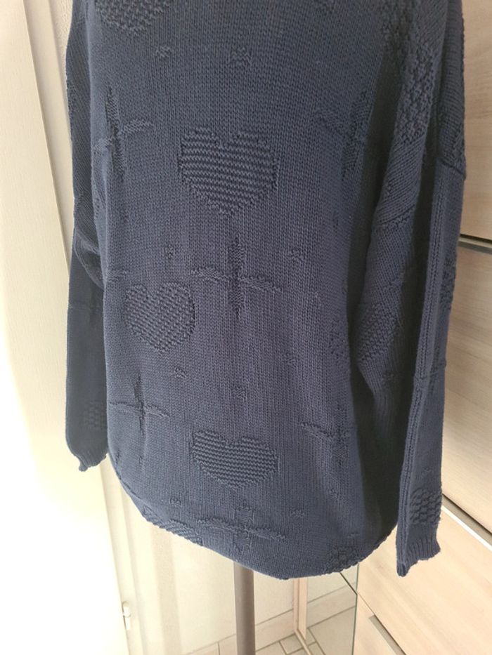 Pull laine vintage oversize - photo numéro 2