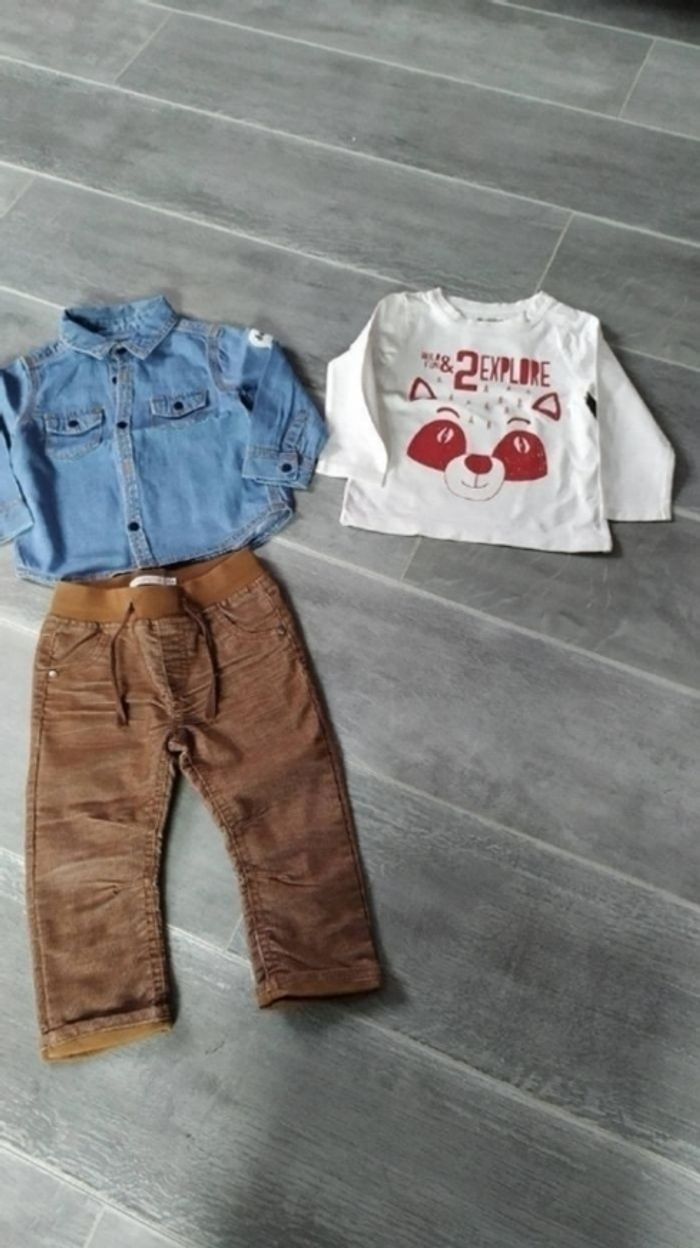 Lot vêtements 18 mois - photo numéro 2