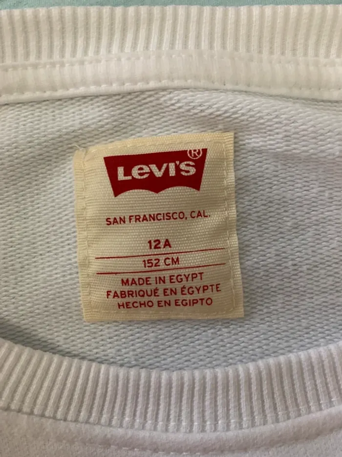 Pull blanc Levi’s 12 ans - photo numéro 4
