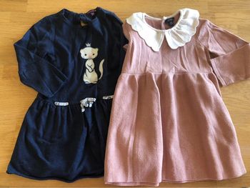 Ensemble 2 robes hiver 2 ans