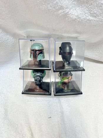 Ensemble de 4 casques de collection altaya star wars