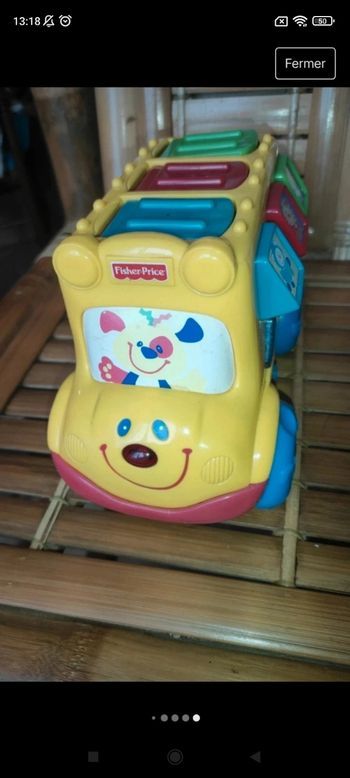 Jouet lumineux et musicale Fisher Price j4