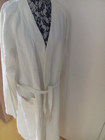 Joli peignoir grande taille 54/56 💯 coton mixte