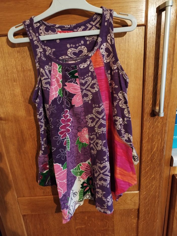 Robe Desigual t 5/6 ans - photo numéro 3