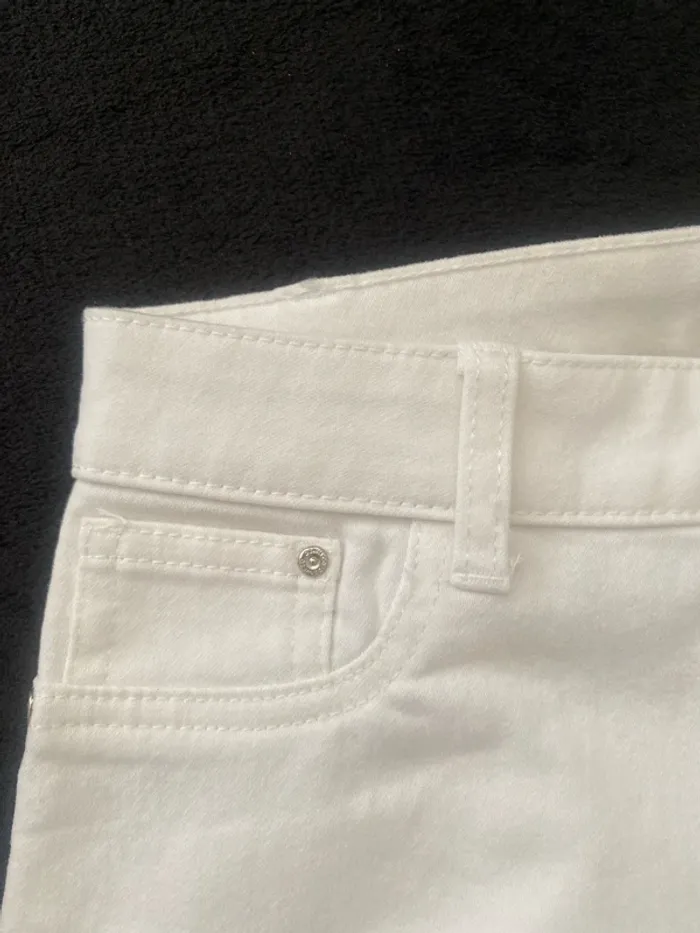 Jean skinny blanc femme - photo numéro 4